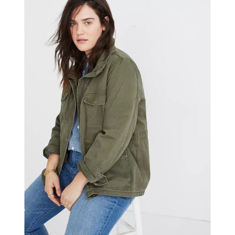 Madewell Olive Green Surplus Jacket XXS NWT Utility Gorpcore Military Style